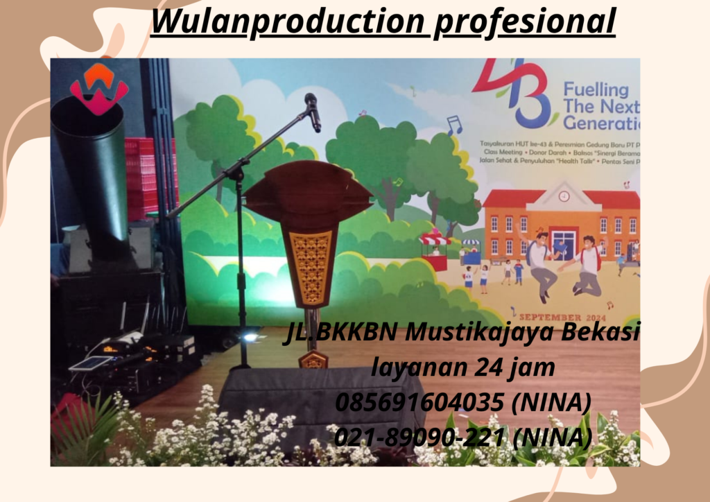 Sewa Podium VIP Hidrolik Area Bekasi 