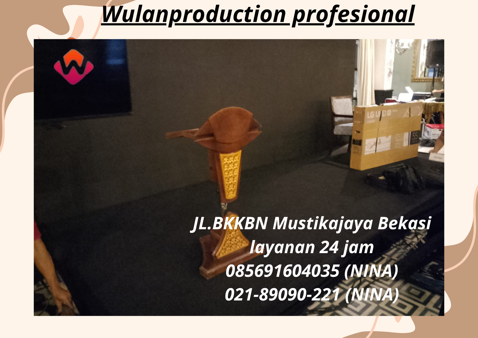 Sewa Podium VIP Hidrolik Area Bekasi