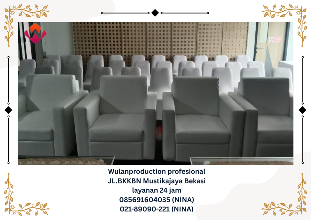 Sewa Sofa Kotak Putih Dan Kursi Event Gedung Telkom Jakarta