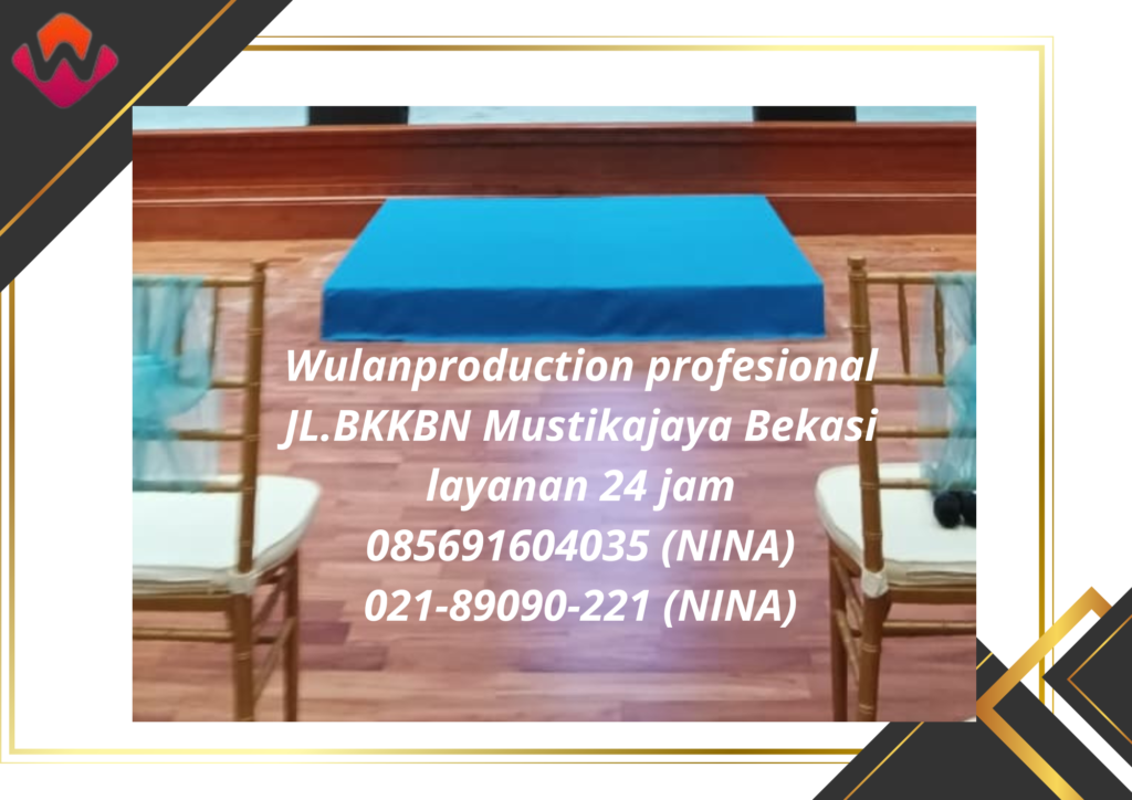 Sewa Stage Karpet Biru Area Senopati Jakarta 