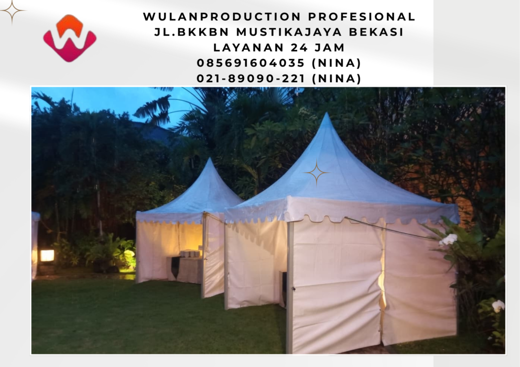 Sewa Tenda Sarnafil Dan Meja Kotak skirting Area Jakarta