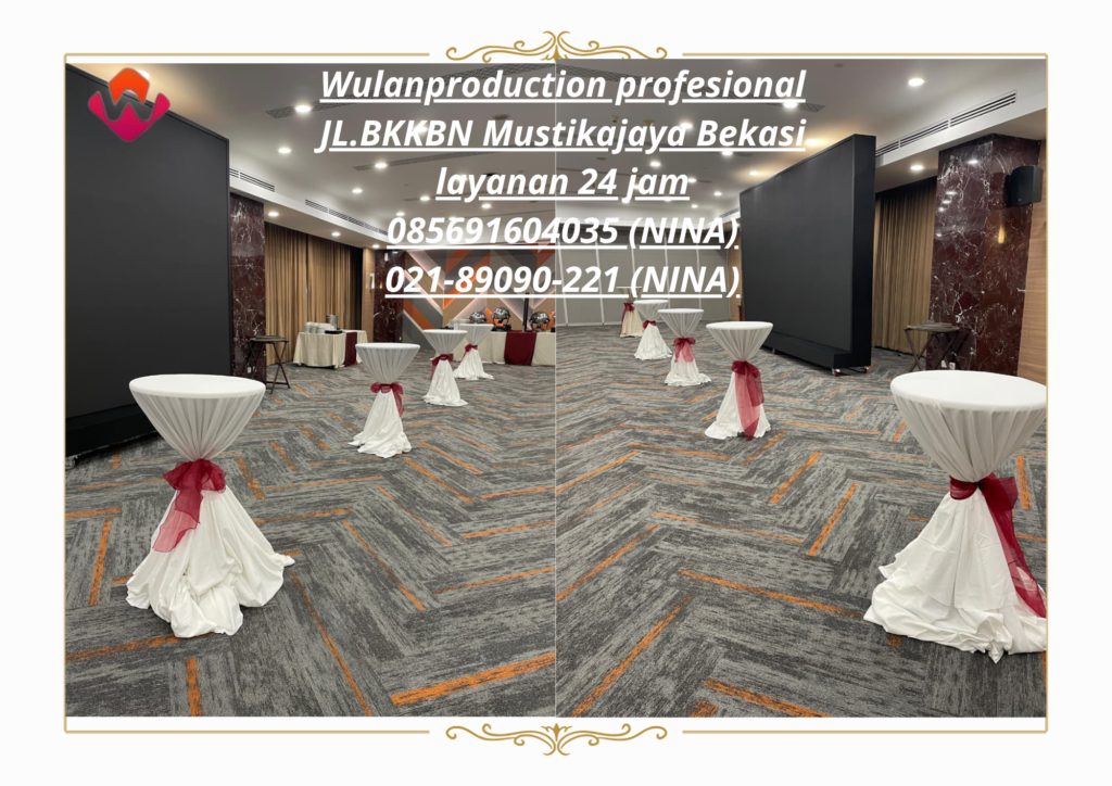 Jasa Rental Meja Barstool Lengkap Cover Wilayah Jakarta