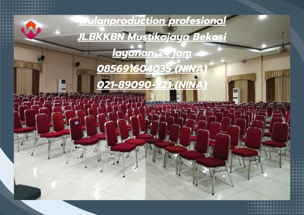 Jasa Sewa Kursi Susun Event Gratis Ongkir Wilayah Jakarta