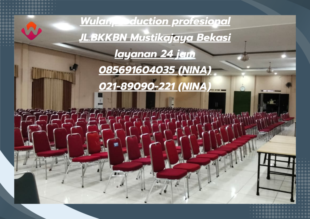 Jasa Sewa Kursi Susun Event Gratis Ongkir Wilayah Jakarta