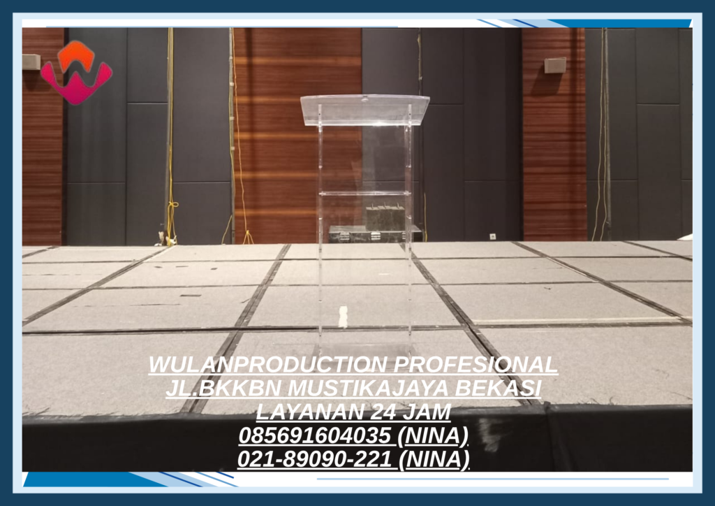 Rental Sofa Misty Fan Podium Dan Tiang Antrian Area Jakarta