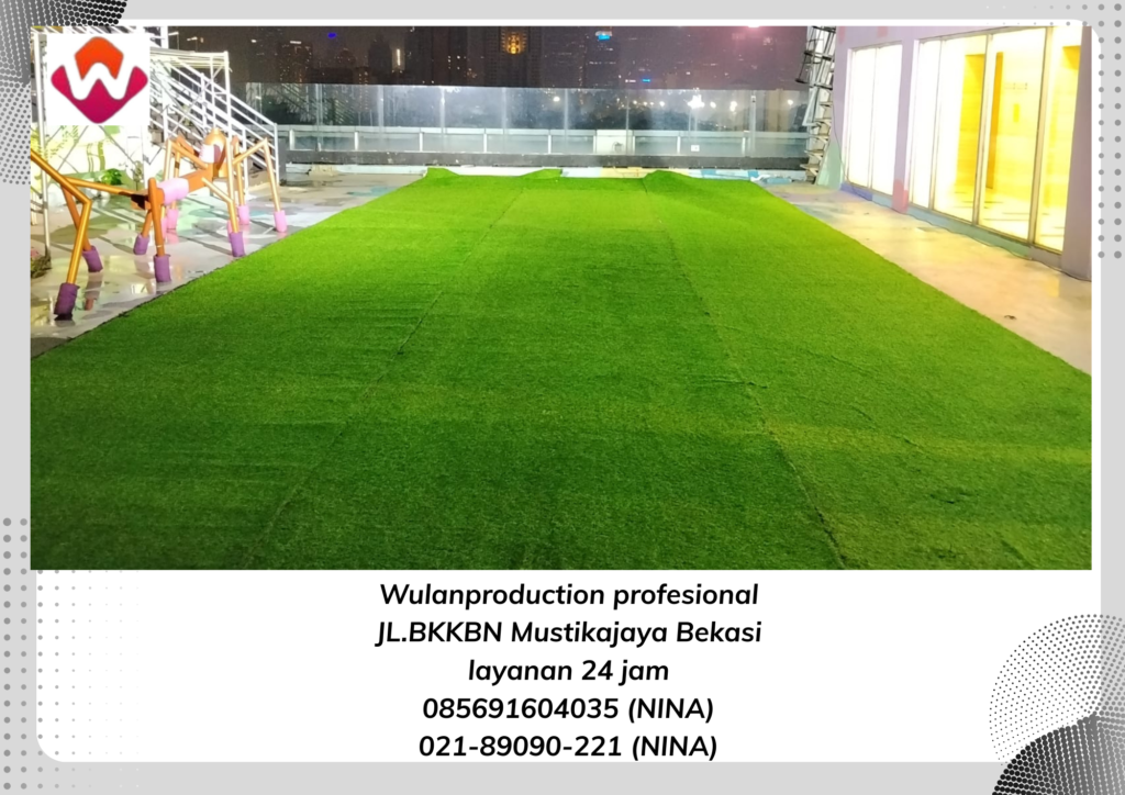Sewa Karpet Rumput Sintetis Hijau Bogor