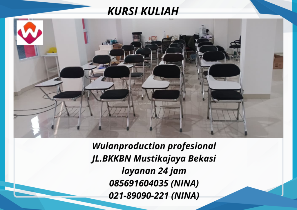 Sewa Kursi Kuliah Lipat Stainless Bogor