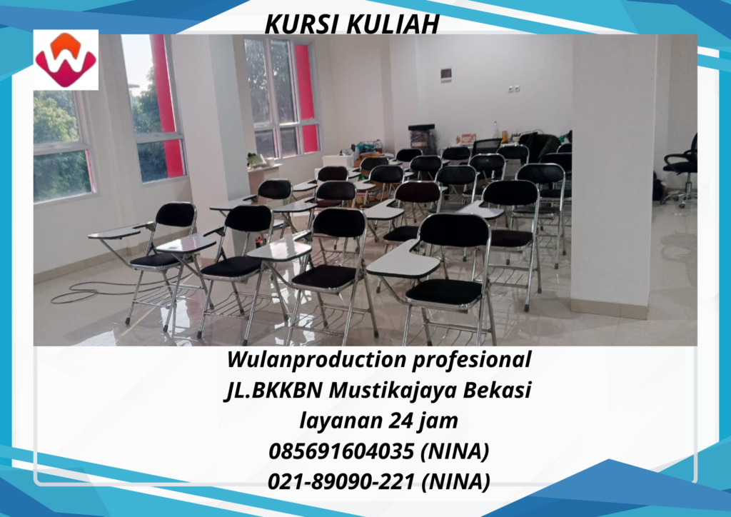 Sewa Kursi Kuliah Lipat Stainless Bogor