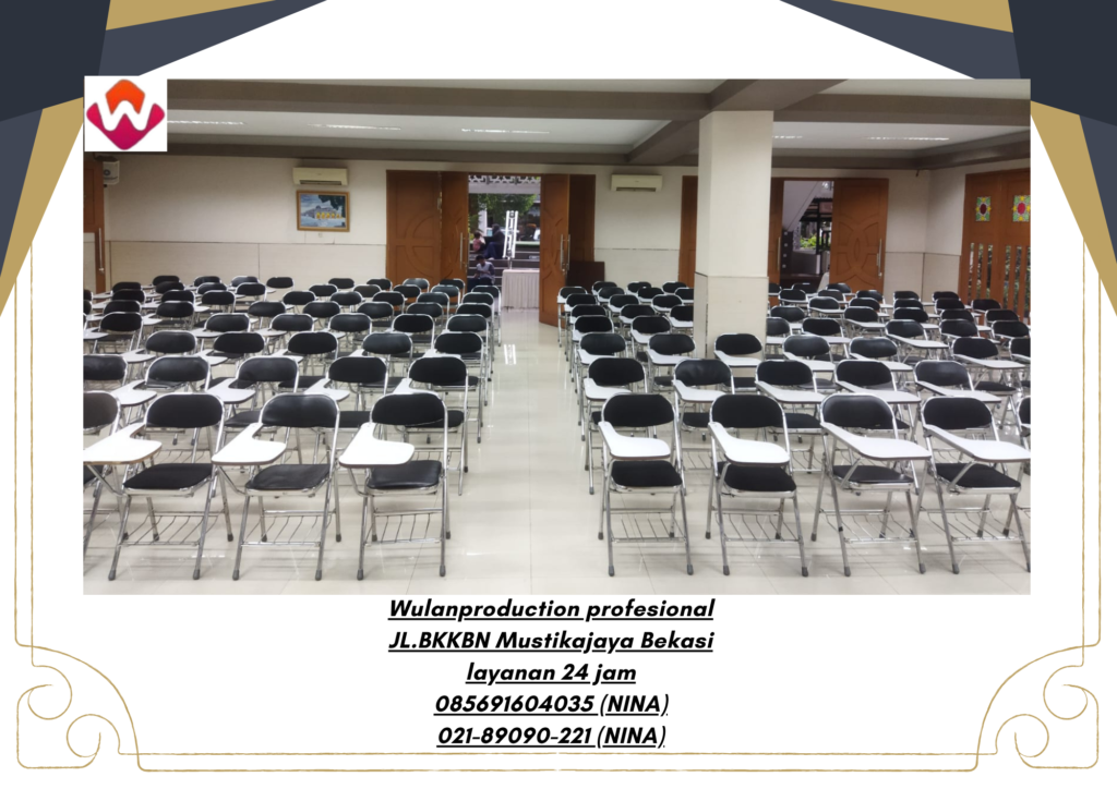 Sewa Kursi Kuliah Stainless Lipat Area Depok 