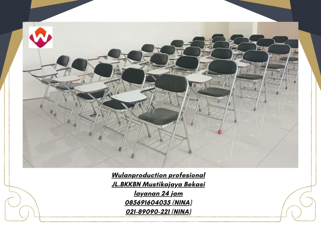 Sewa Kursi Kuliah Stainless Lipat Area Depok 