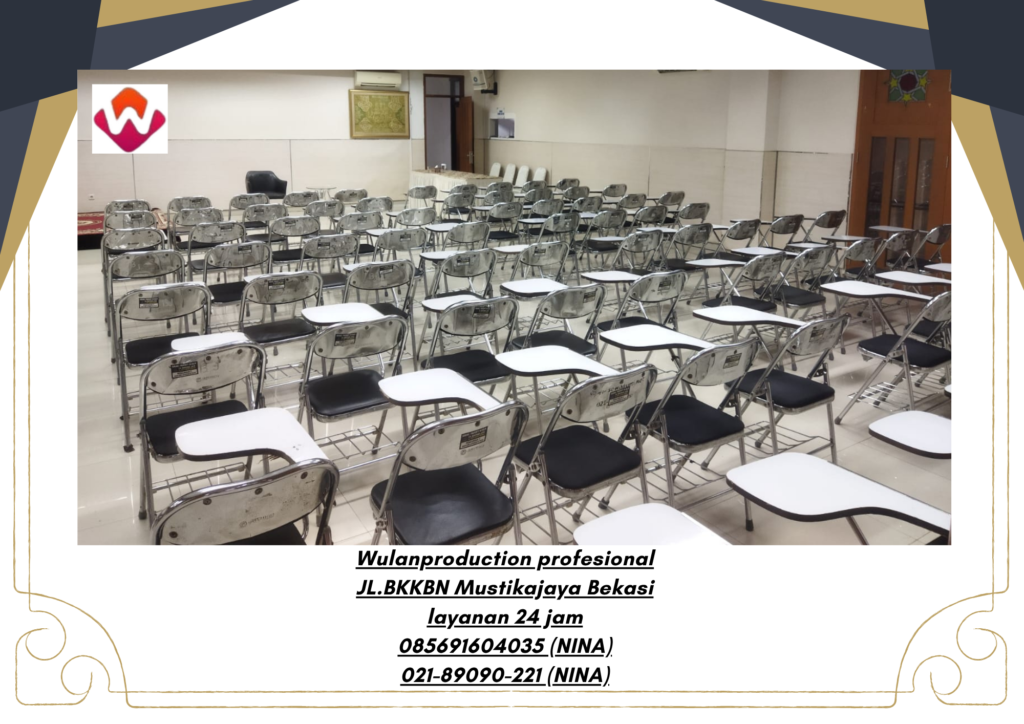 Sewa Kursi Kuliah Stainless Lipat Area Depok 