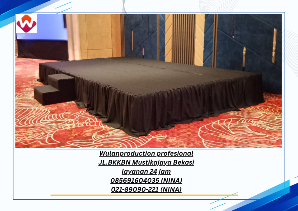 Sewa PANGGUNG SARNAFIL FLOORING MEJA IBM Panongan Tanggerang 