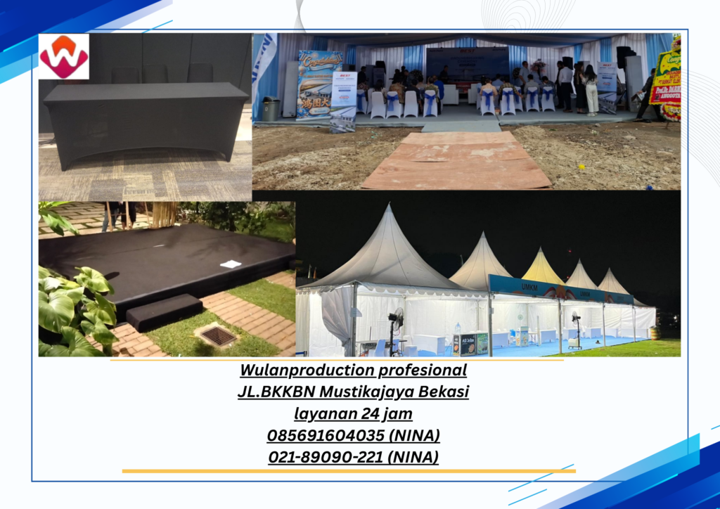 Sewa PANGGUNG SARNAFIL FLOORING MEJA IBM Panongan Tanggerang 