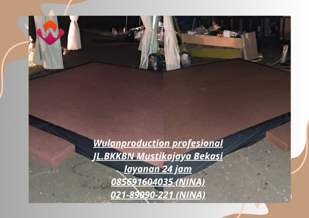Sewa Panggung Karpet Coklat Area Jakarta 