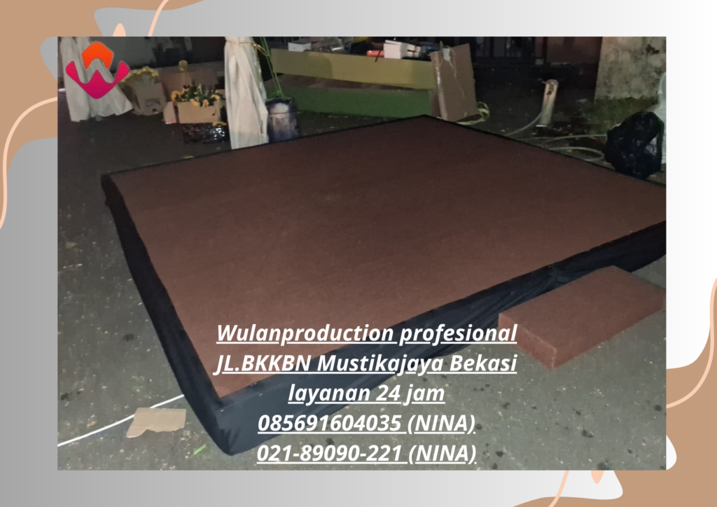 Sewa Panggung Karpet Coklat Area Jakarta 