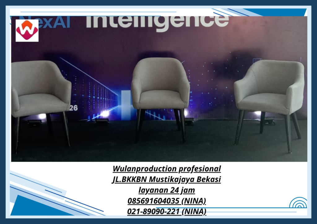 Sewa Sofa Studio Dan Scramble Chairs Jakarta