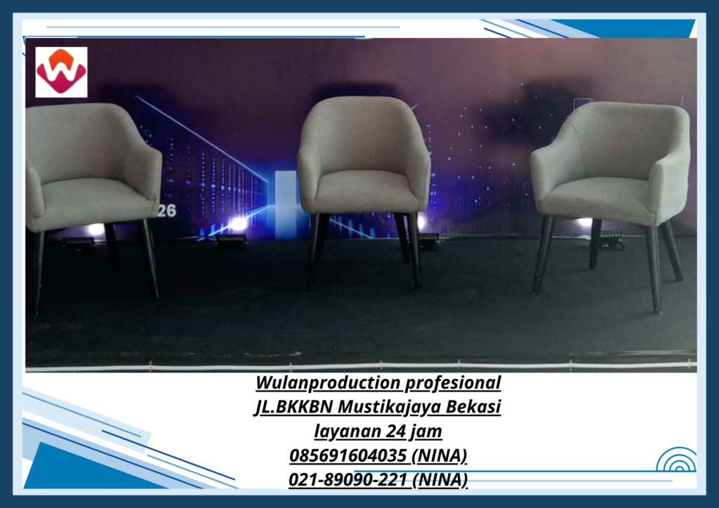 Sewa Sofa Studio Dan Scramble Chairs Jakarta