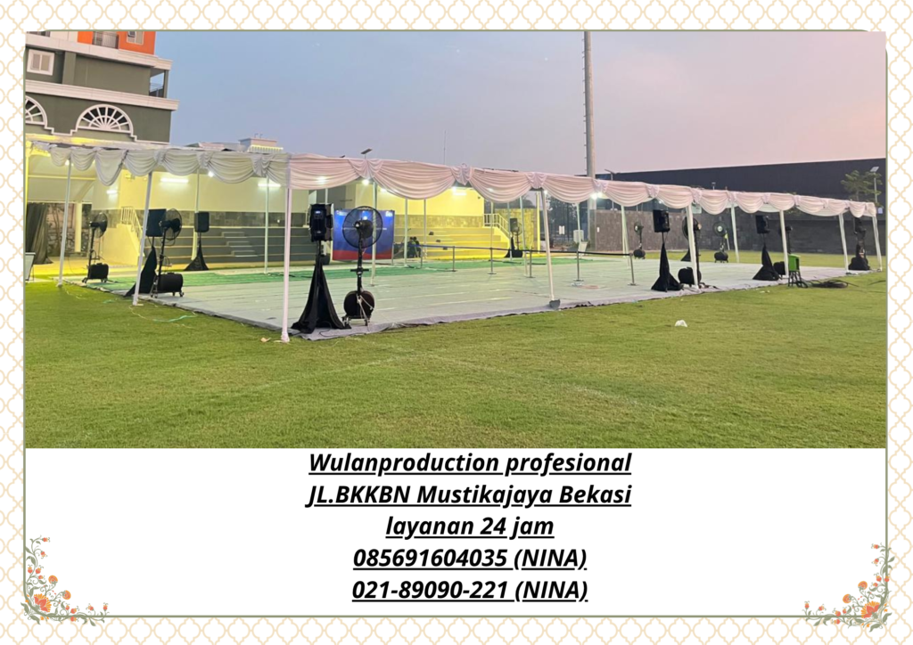 Sewa TENDA PLAFON SERUT Hasil Terbaik Jakarta 