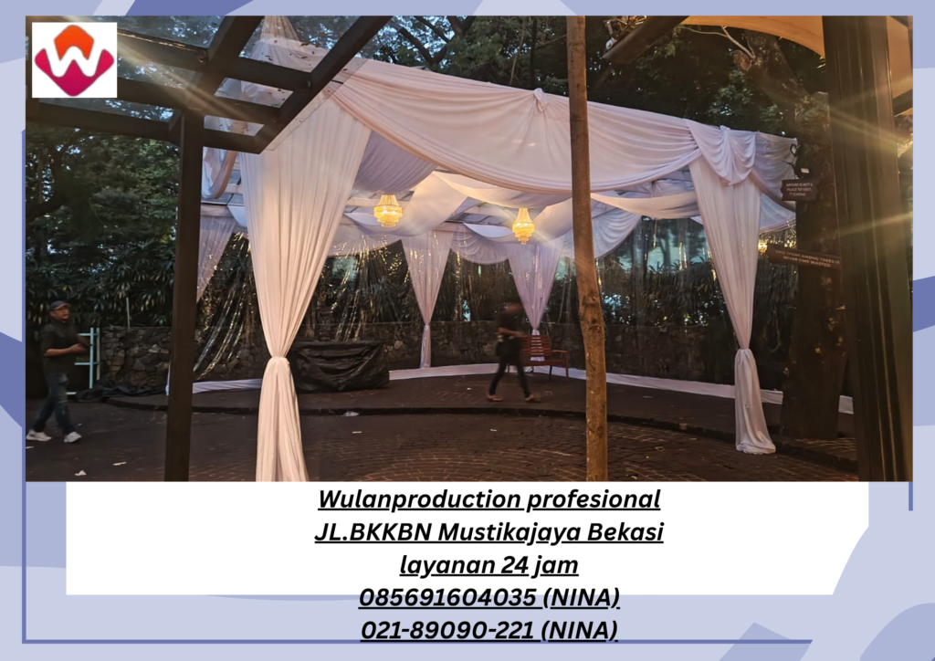 Sewa Tenda Mewah Juntai Gratis Ongkir Area Senayan