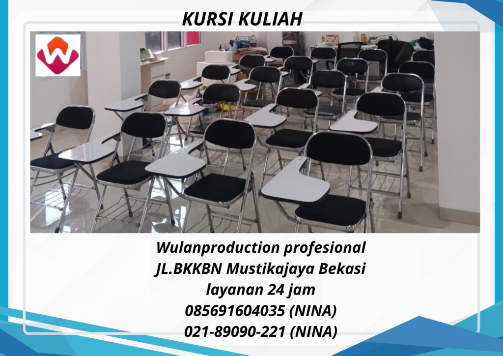 Sewa Kursi Kuliah Lipat Stainless Bogor