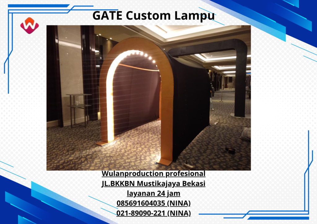 Sewa GATE Custom Lampu Bekasi