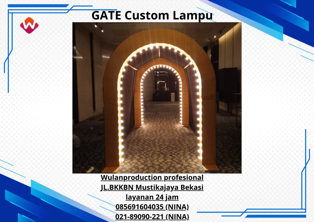 Sewa GATE Custom Lampu Bekasi