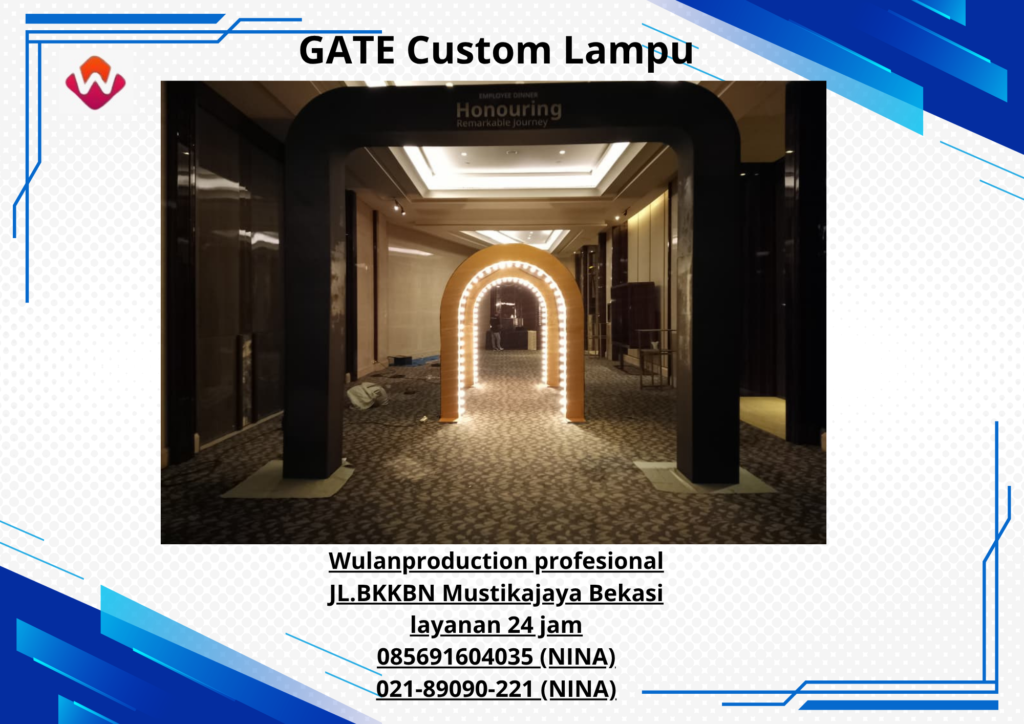 Sewa GATE Custom Lampu Bekasi