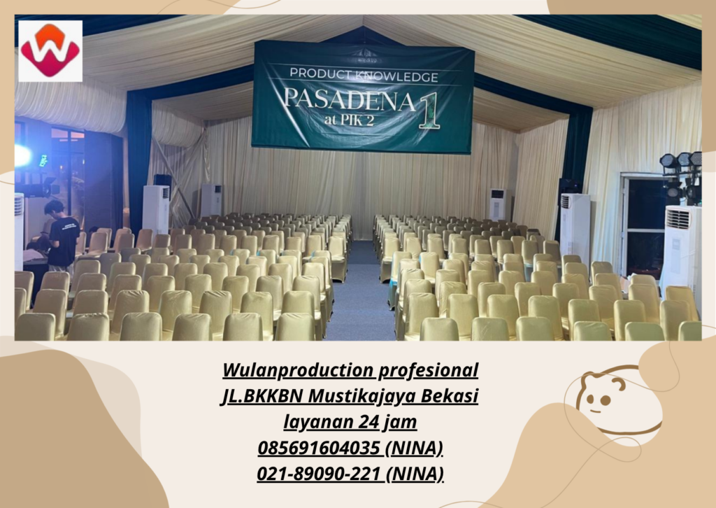 Sewa Set TENDA RODER PANGGUNG dan KURSI EVENT Murah Bekasi 