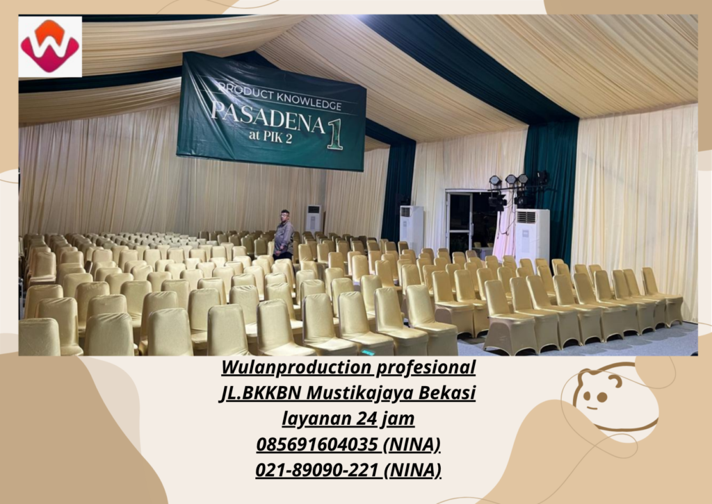 Sewa Set TENDA RODER PANGGUNG dan KURSI EVENT Murah Bekasi 