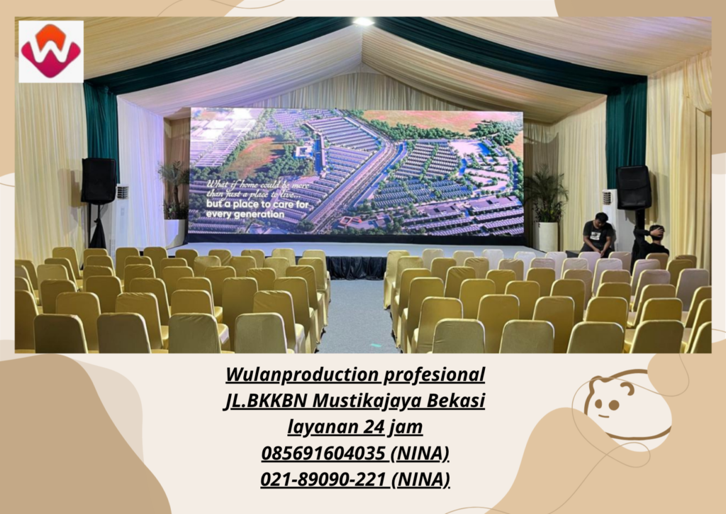 Sewa Set TENDA RODER PANGGUNG dan KURSI EVENT Murah Bekasi 