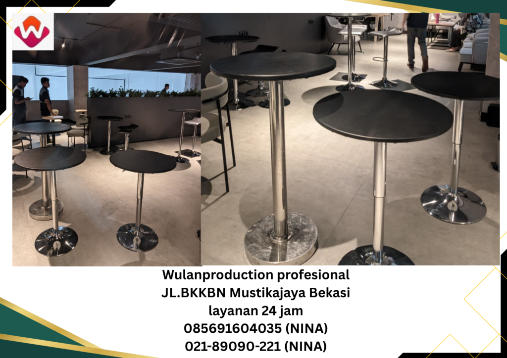 Rental BARSTOOL HITAM Area Bekasi Central Business District 