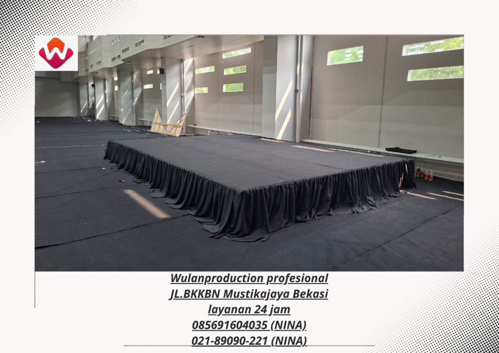 Rental BLACK KARPET For STAGE PARTISI FOH BACKDROP KAIN Depok