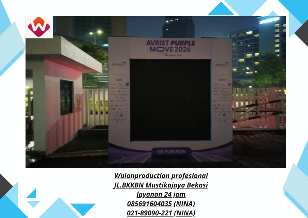 Rental FRAME LED Bermutu Area WTC Jakarta