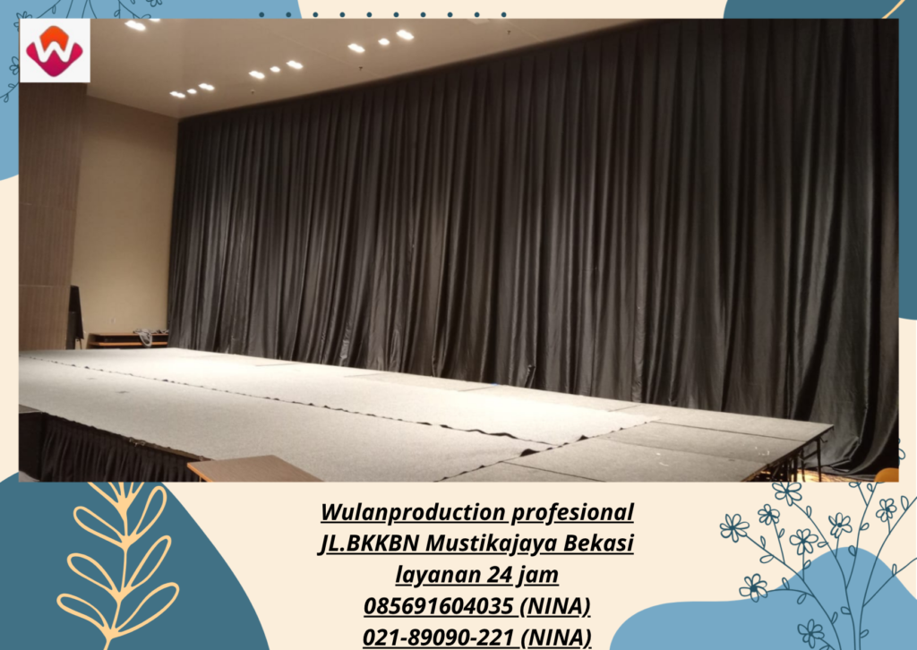 Rental TIRAI Hitam event Grand Mariko Ballroom