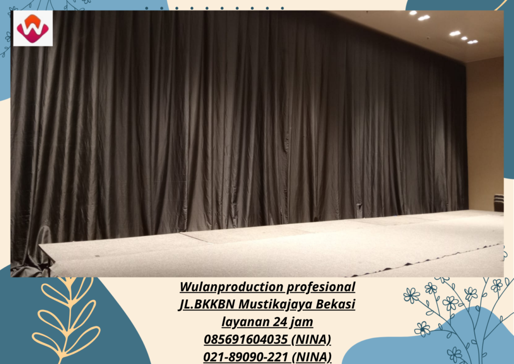 Rental TIRAI Hitam event Grand Mariko Ballroom