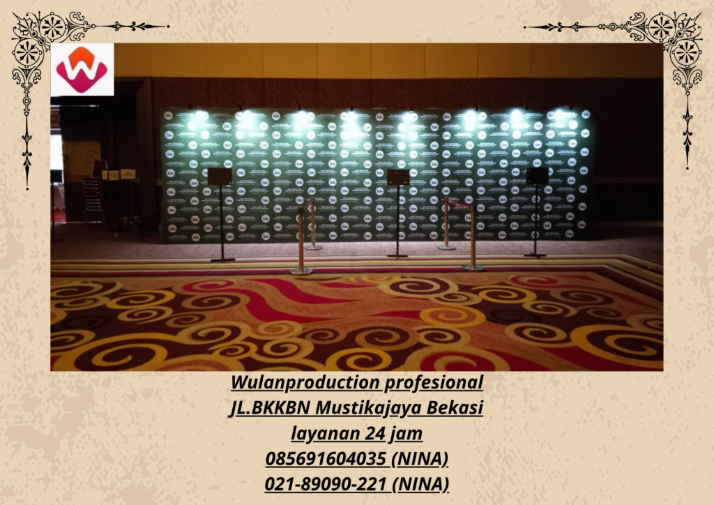 Sewa BACKDROP PHOTOBOOTH LAMPU SPOT LIGHT Bogor
