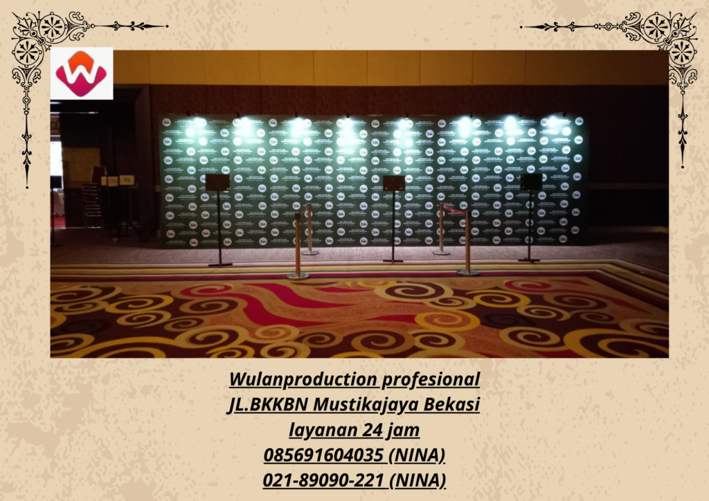 Sewa BACKDROP PHOTOBOOTH LAMPU SPOT LIGHT Bogor