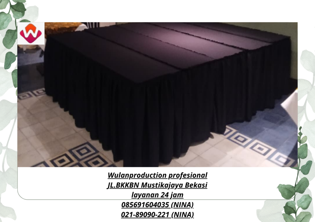Sewa Cover MEJA STRETCH Cover KURSI STRETCH ALAT CATERING Jakarta