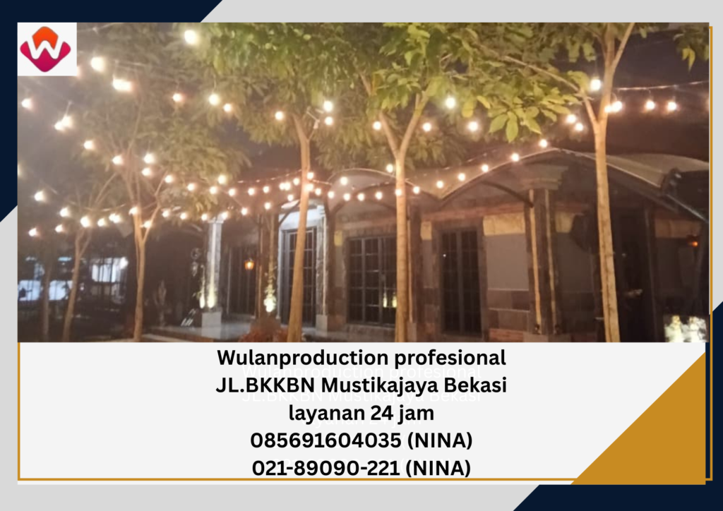 Sewa LAMPU HIAS TAMAN GANTUNG Area Deltamas Cikarang 