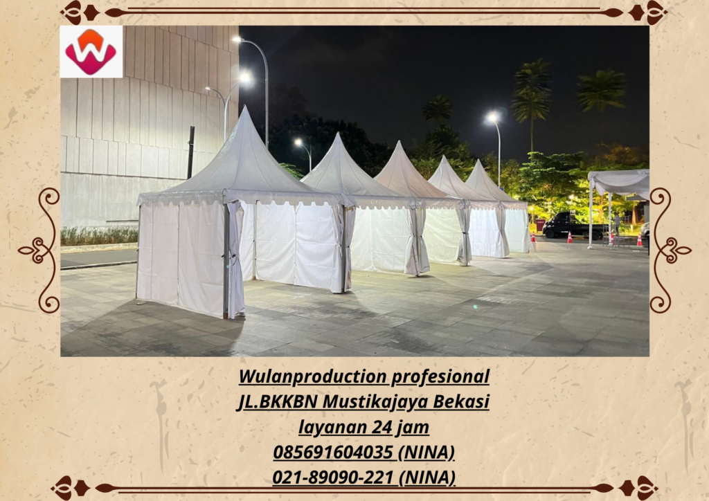 Sewa MISTY FAN TENDA SARNAFIL BACKDROP Jakarta Selatan
