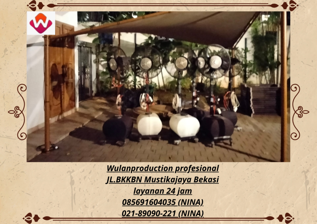 Sewa MISTY FAN TENDA SARNAFIL BACKDROP Jakarta Selatan