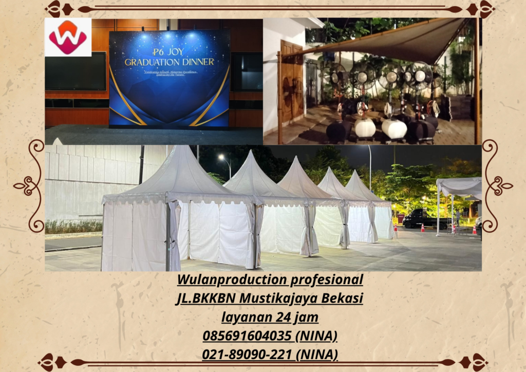 Sewa MISTY FAN TENDA SARNAFIL BACKDROP Jakarta Selatan