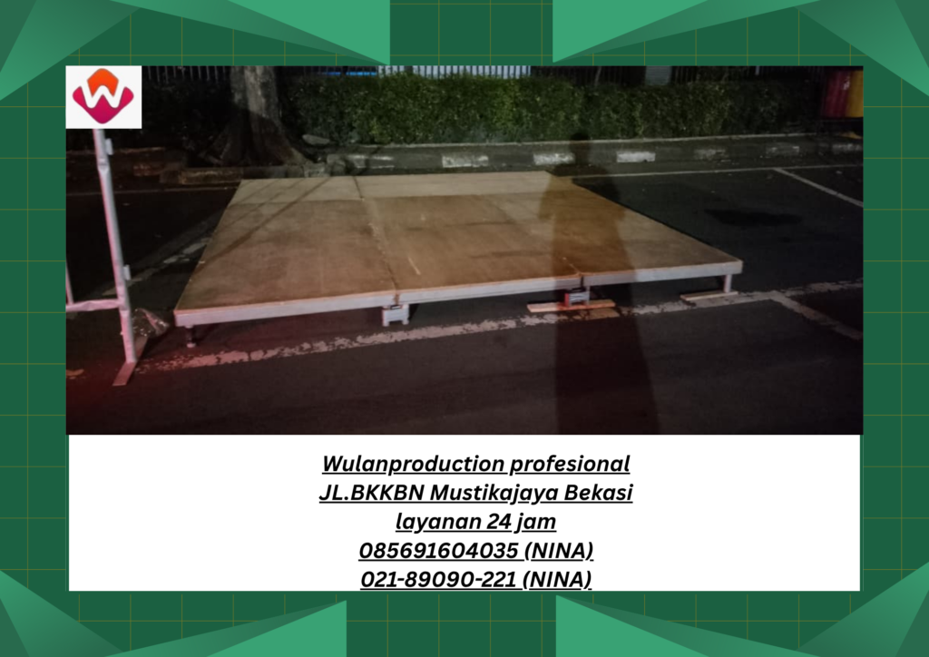 Sewa PANGGUNG STAGE Polos Jakarta