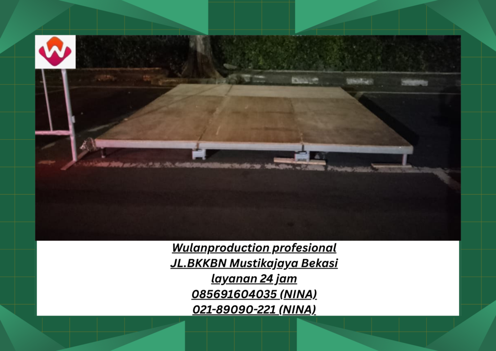 Sewa PANGGUNG STAGE Polos Jakarta