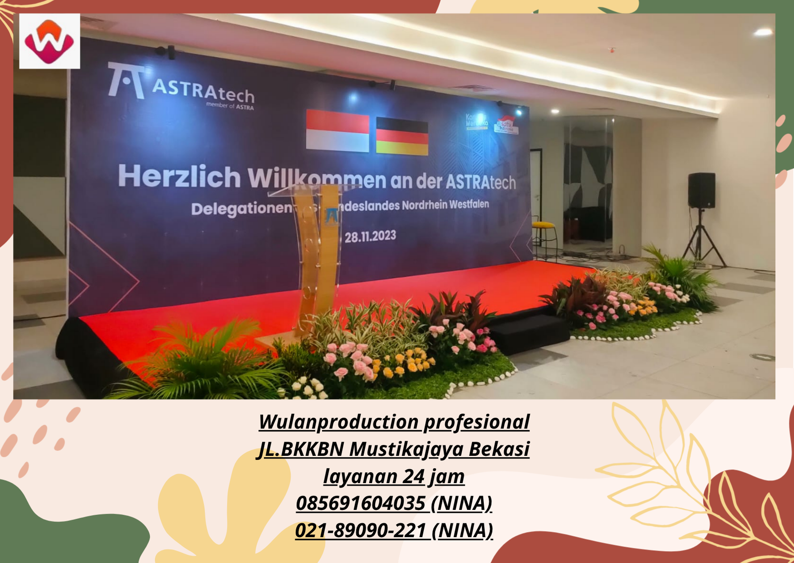 Sewa PODIUM PANGGUNG MINI GARDEN Jakarta