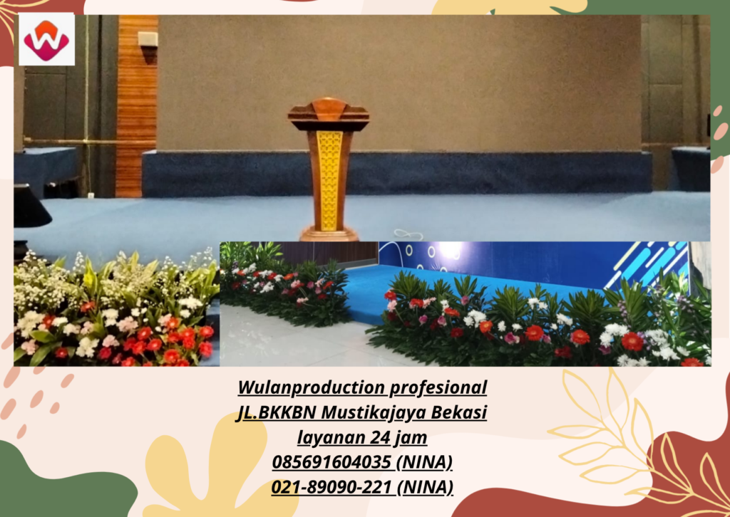 Sewa PODIUM PANGGUNG MINI GARDEN Jakarta 