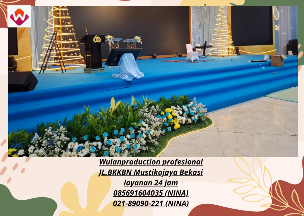 Sewa PODIUM PANGGUNG MINI GARDEN Jakarta 