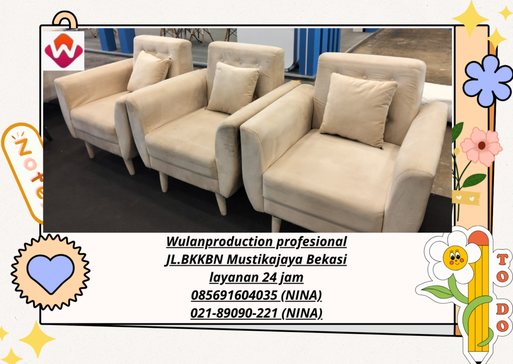 Sewa SOFA QUEEN Putih dan SOFA SCANDINAVIAN Putih Jakarta