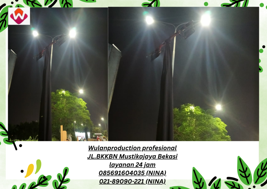 Sewa TENDA KERUCUT SARNAFIL LAMU SOROT Event Senayan Park