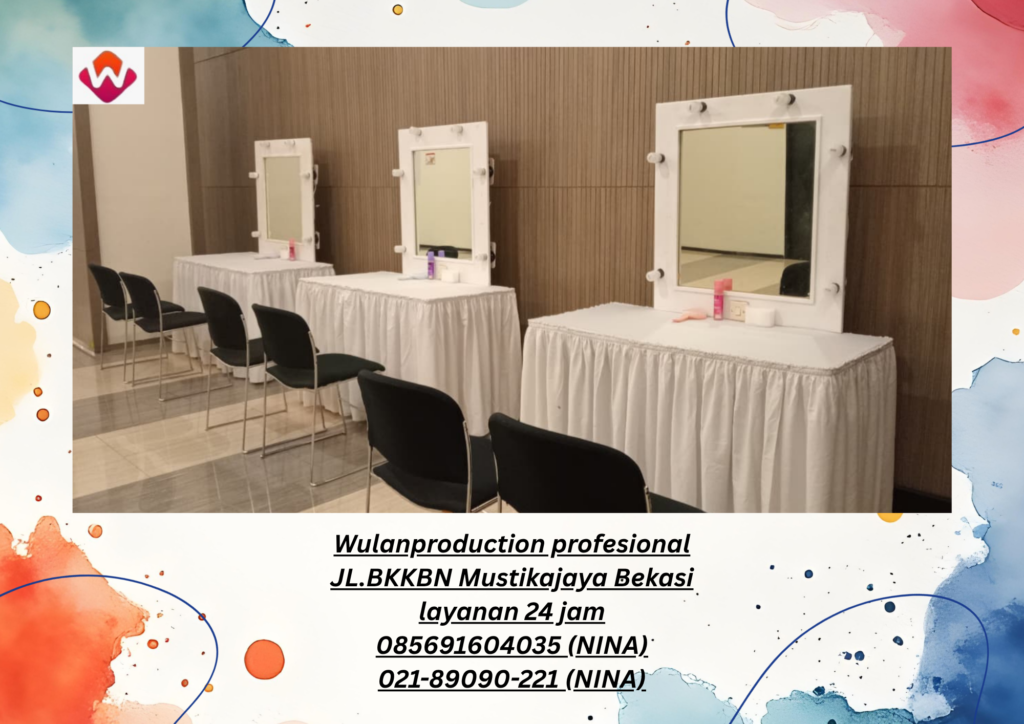 Rental MEJA RIAS Putih Cikarang